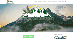 Desktop Screenshot of cannabiscapitalsummit.org